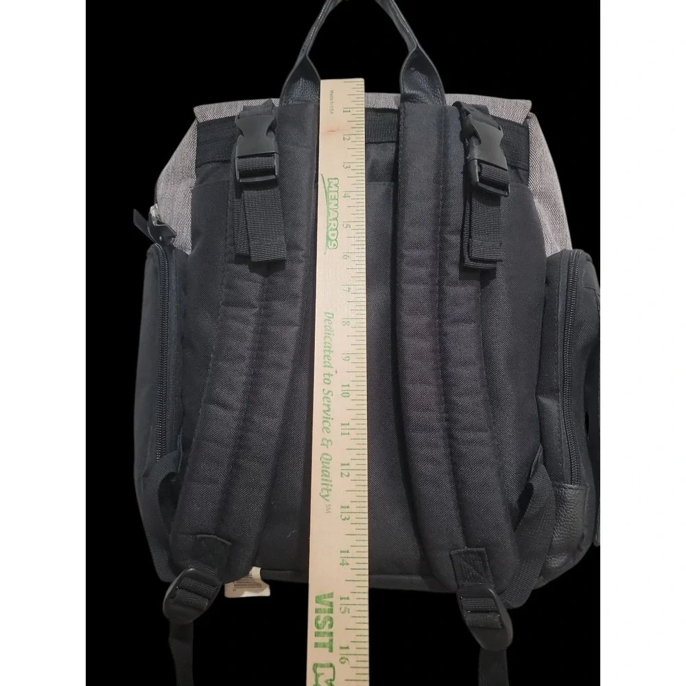 Eddie Bauer Baby Brezza Cascade Sport Backpack Diaper Bag Missing Changing Pad